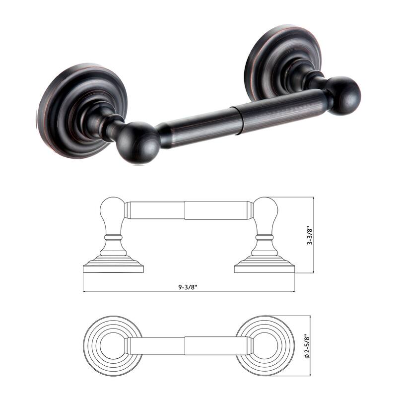 Dowell 1003/41 Series 4pc Bath Hardware Set