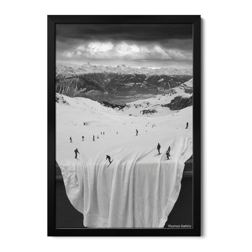 Oh Sheet! Premium Framed Poster by Thomas Barbey