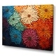 preview thumbnail 2 of 9, Designart "Mid Century Sunburst Serenade III" Mid-century Canvas Art Print
