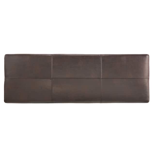 Lucinda Faux Leather Storage Bench by Christopher Knight Home - 51.25" L x 17.50" W x 16.25" H