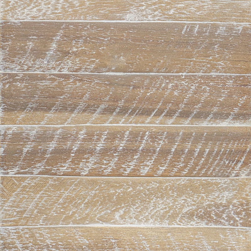 M4H 25" Antique Acacia Wood Nightstand Fully Assembled Reclaimed Look