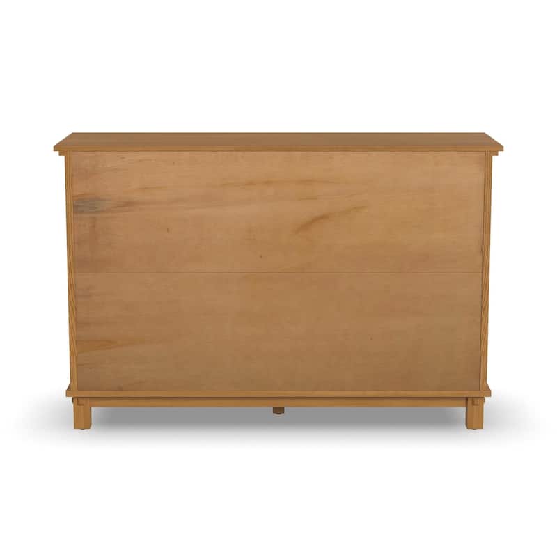 Homestyles Oak Park Brown Wood Dresser