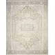 preview thumbnail 6 of 13, Nourison Vintage Washables Indoor only Green Persian Area Rug 7'10" x 9'10" - Green