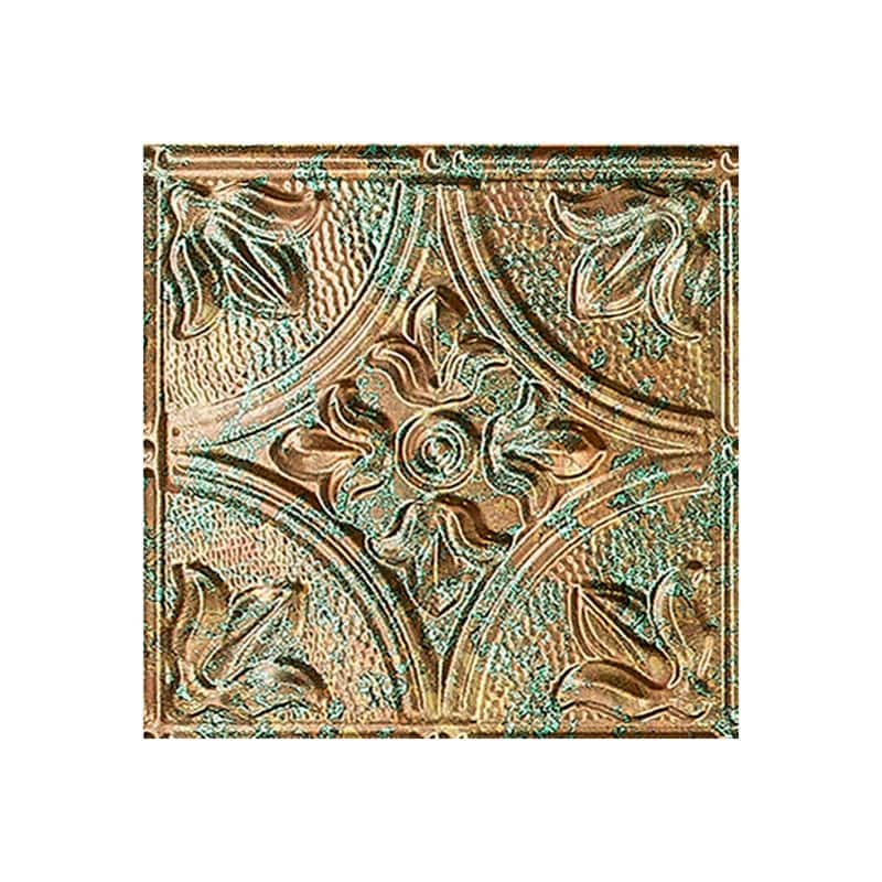 FASÄDE Traditional 2 4-foot x 8-foot PVC Wall Panel in Copper Fantasy - Sample