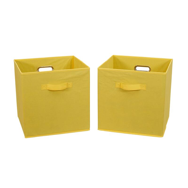 Household Essentials Fabric Storage Bins, Set of 2
