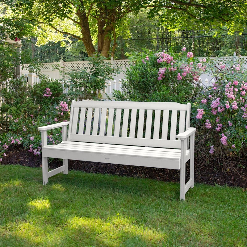 HIGHWOOD Lehigh 5-foot Eco-friendly Synthetic Wood Garden Bench