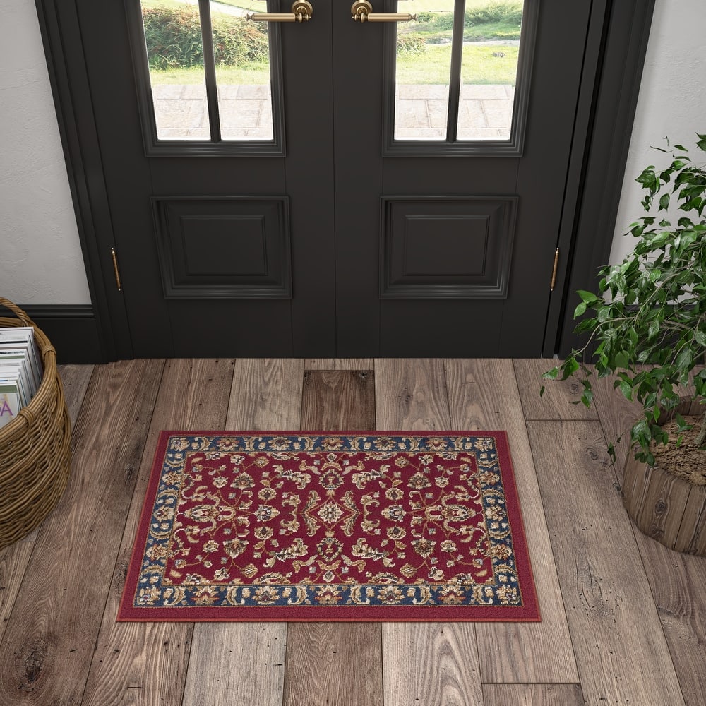 Soho Traditional Floral Indoor Area Rug