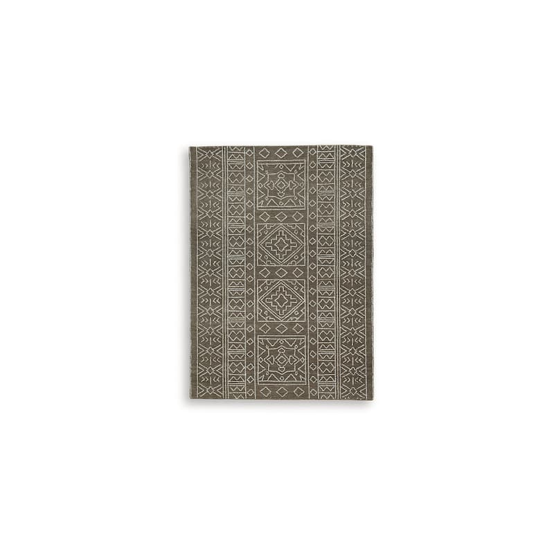 Signature Design by Ashley Merrittman Brown/Ivory Area Rug