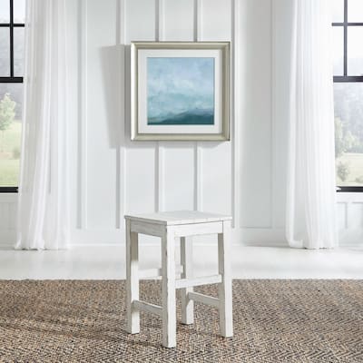 Liberty Furniture River Place Console Stool - Width 16" x Depth 16"x Height 24"