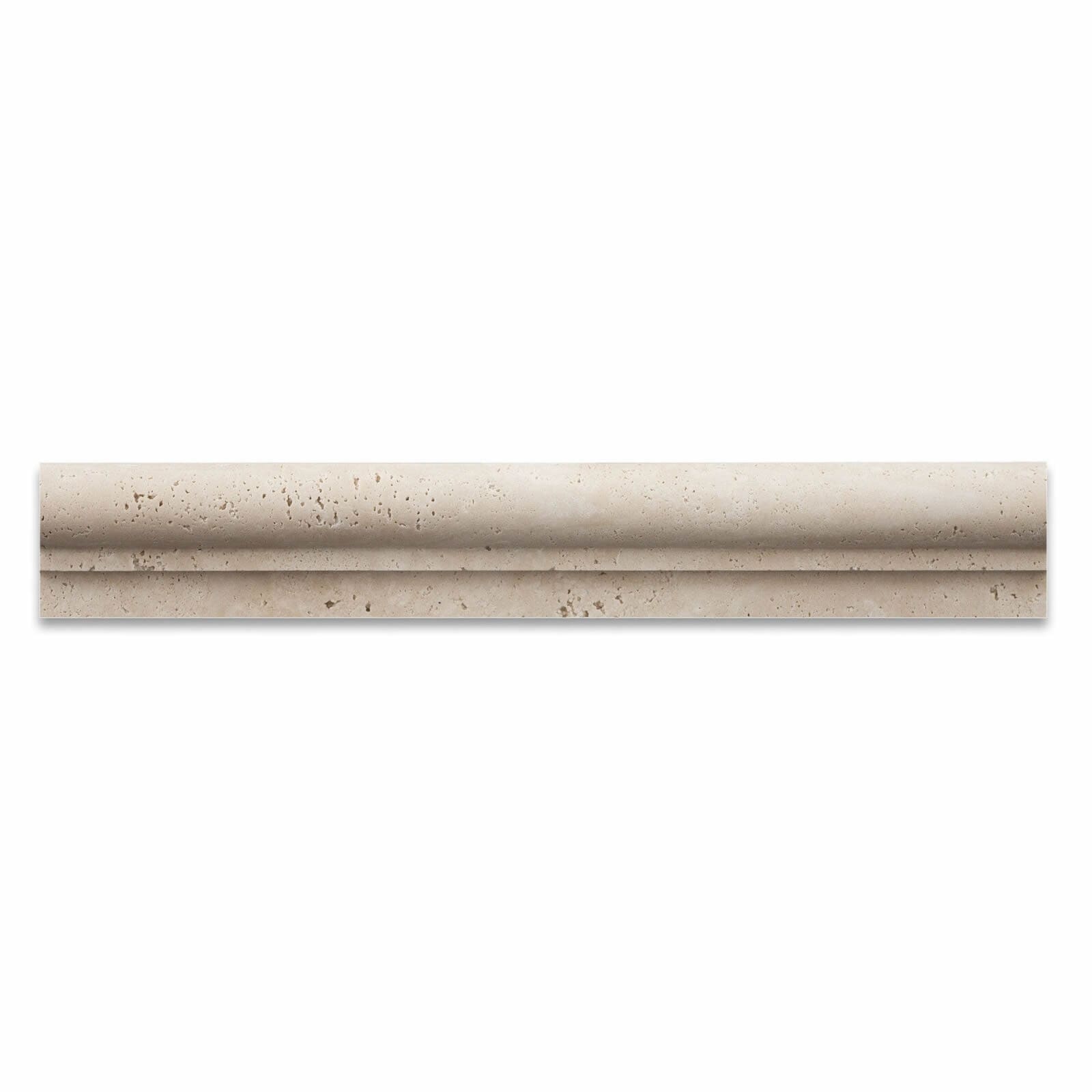 Ivory Travertine Moulding 2" x 12" Chair Rail