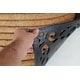 preview thumbnail 13 of 11, A1 Home Collections Natural Rubber And Coir Molded Hand-finished Doormat 30"X48"