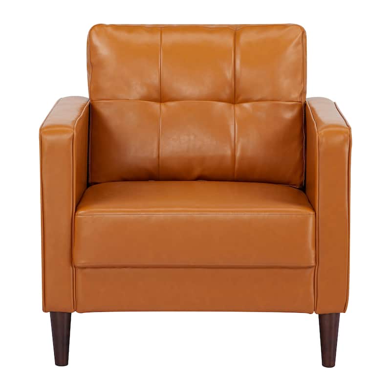 Artdeco Home Anza Faux Leather Arm Chair