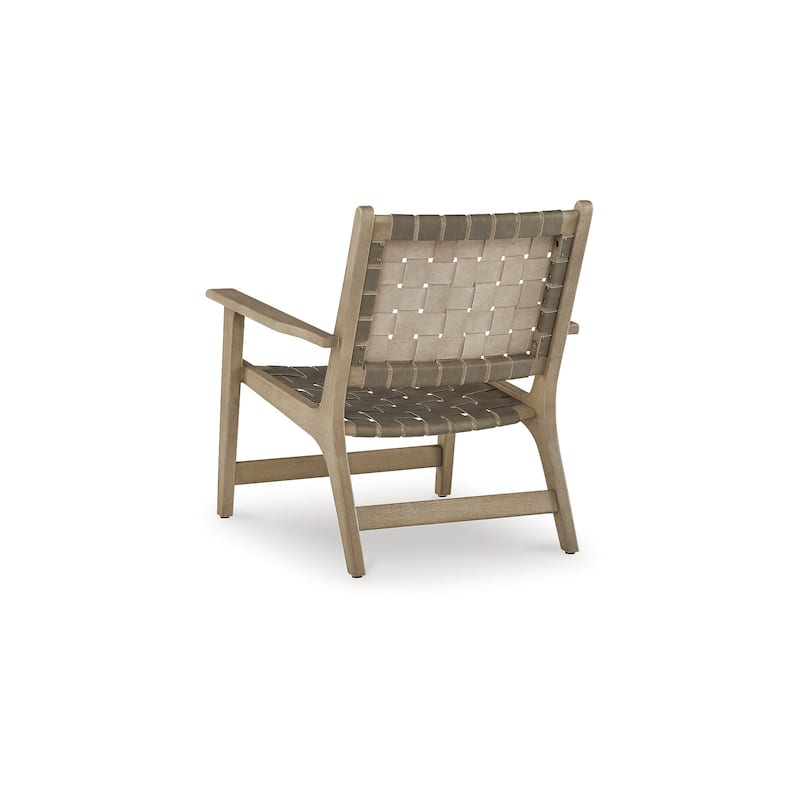 Signature Design by Ashley Jameset Taupe Accent Chair - 27.63" W x 31.13" D x 31.88" H