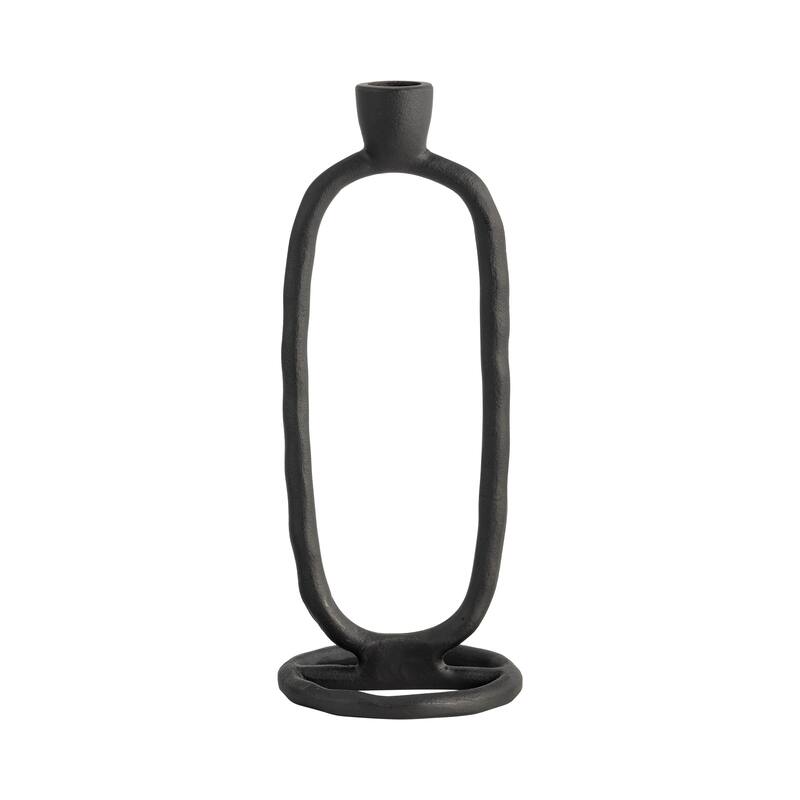 Sagebrook Home Oval Ring Taper Candle Holder