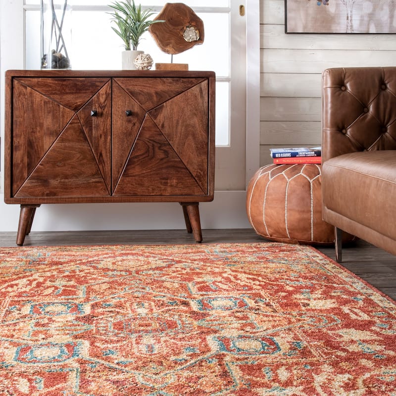 Nuloom Tabetha Tribal Medallion Area Rug