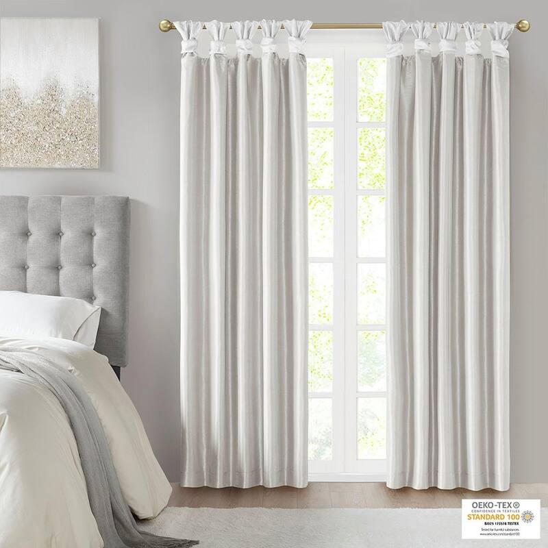 Twist Tab Total Blackout Window Curtain Panel