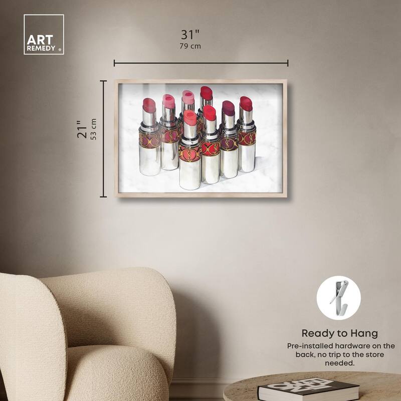 Doll Memories - Lipsticks 22 Shadowbox by Art Remedy