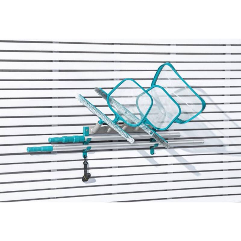 Bestway Flowclear StorePro Wall Mounted Pool Accessory and Equipment Organizer - 1.86