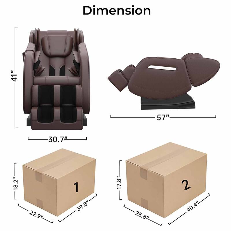 Ukuowu Favor-MM350 heated Full Body Massage Chair with zero gravity mode and Bluetooth music player