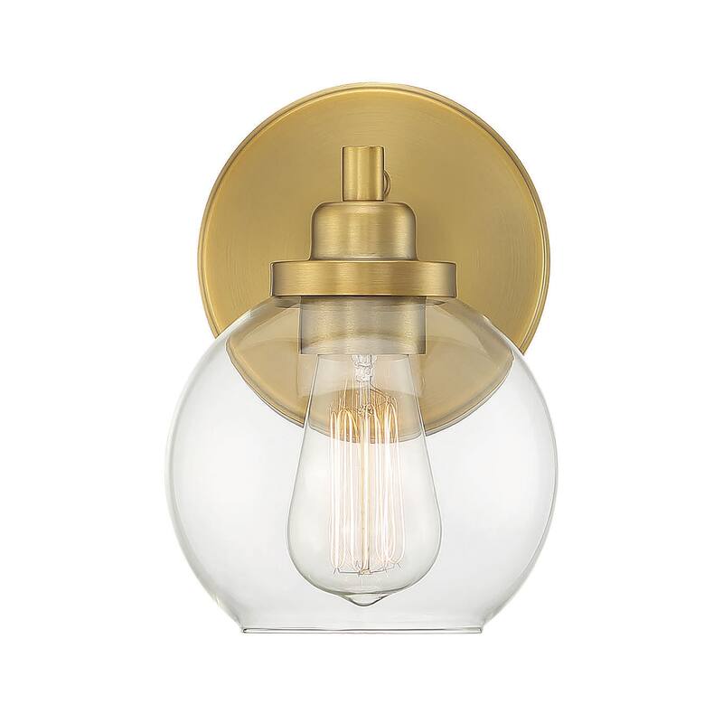 Savoy House Carson 9" Tall Bathroom Sconce