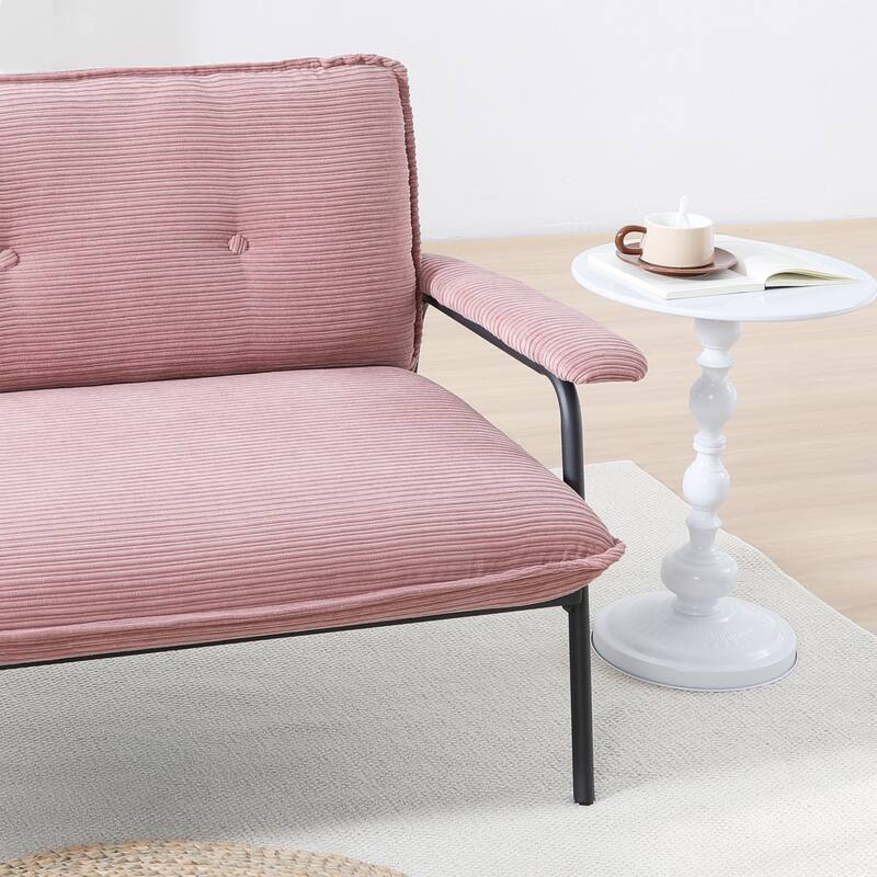 The 53-Inch Sofa Offers A Spacious Layout In The Small Apartment
