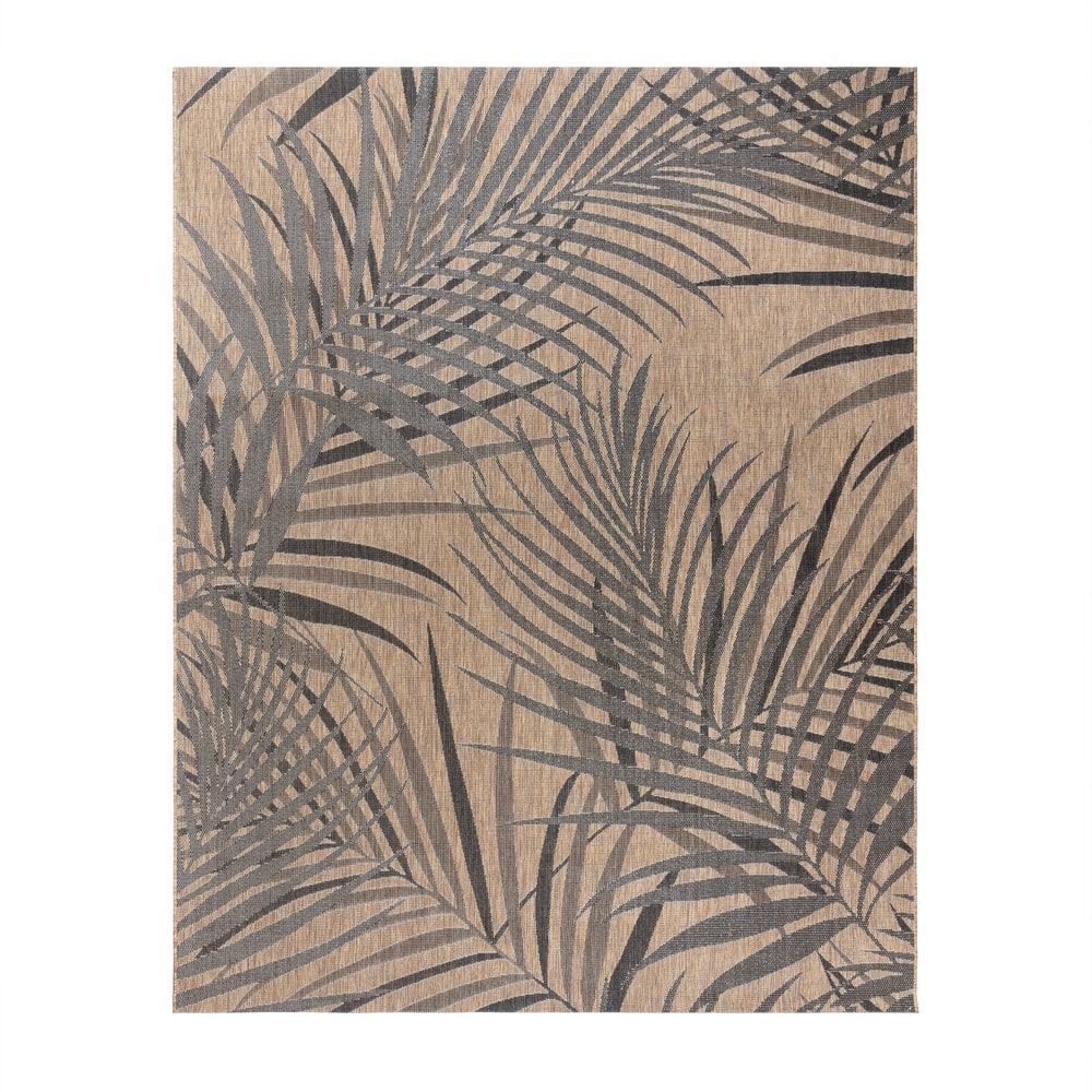 Gertmenian Paseo Paume Casual Palm Leaf Flatweave Indoor/ Outdoor Area Rug