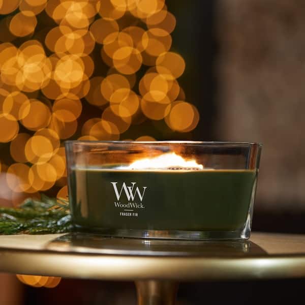 WoodWick Candle Ellipse Hearthwick Frasier Fir