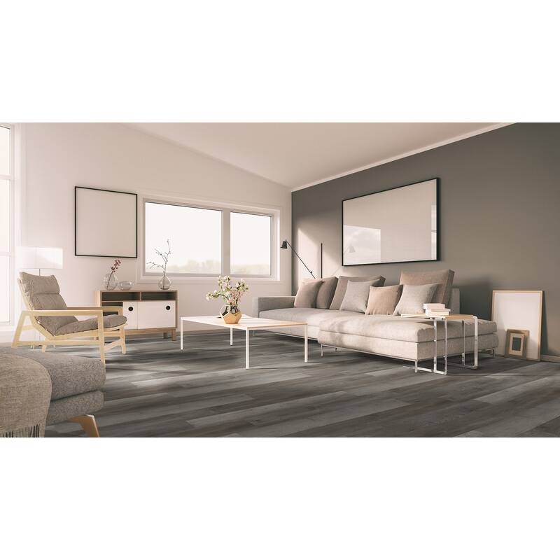 Ackland AKVGL7X48-2520-CA Brushwood 7" x 48" Smooth Vinyl Flooring