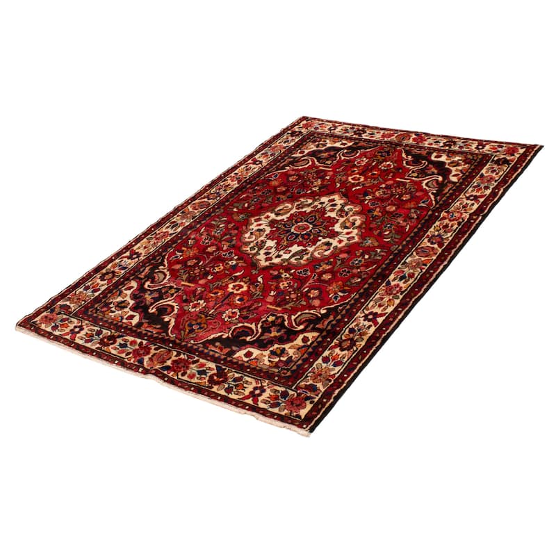 ECARPETGALLERY Hand-knotted Anadol Red Wool Rug - 5'6 x 8'4