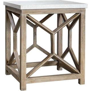 Uttermost Catali 22" Long Java Wood End Table