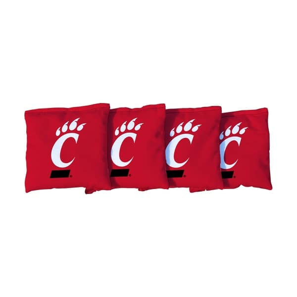 slide 2 of 3, Cincinnati Bearcats Red Cornhole Bags All-Weather Resin Filled