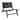 Leo Modern Solid Indonesian Teak Wood Armless Outdoor Lounge Chair, Slatted Low Profile Seating for Patio, Porch or Garden