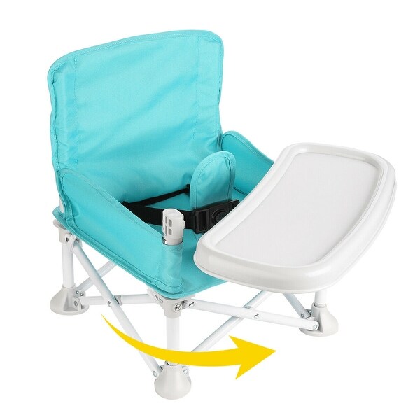 portable high chair with tray