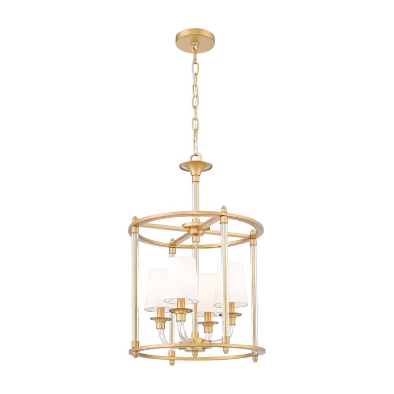Z-Lite 1950-4C Katerina 4 Light 16" Wide Chandelier