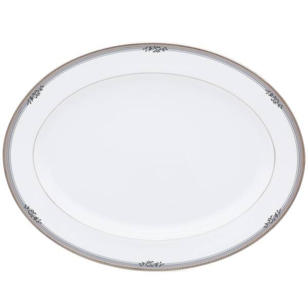 slide 2 of 5, Noritake Laurelvale Oval Platter, 14"