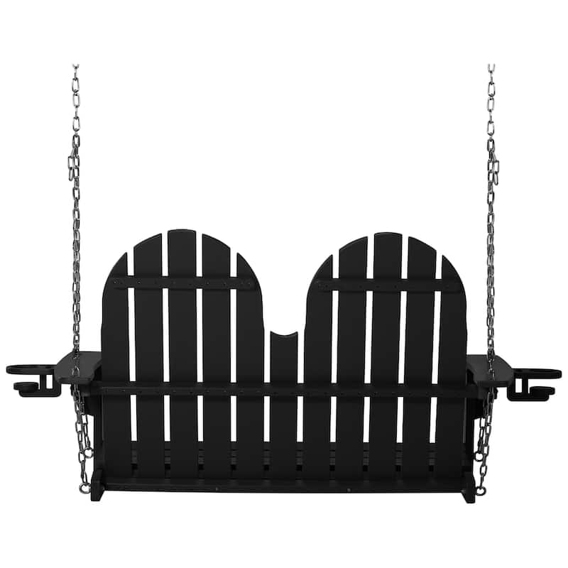 Hanniford Poly Adirondack 50 Inch Porch Swing