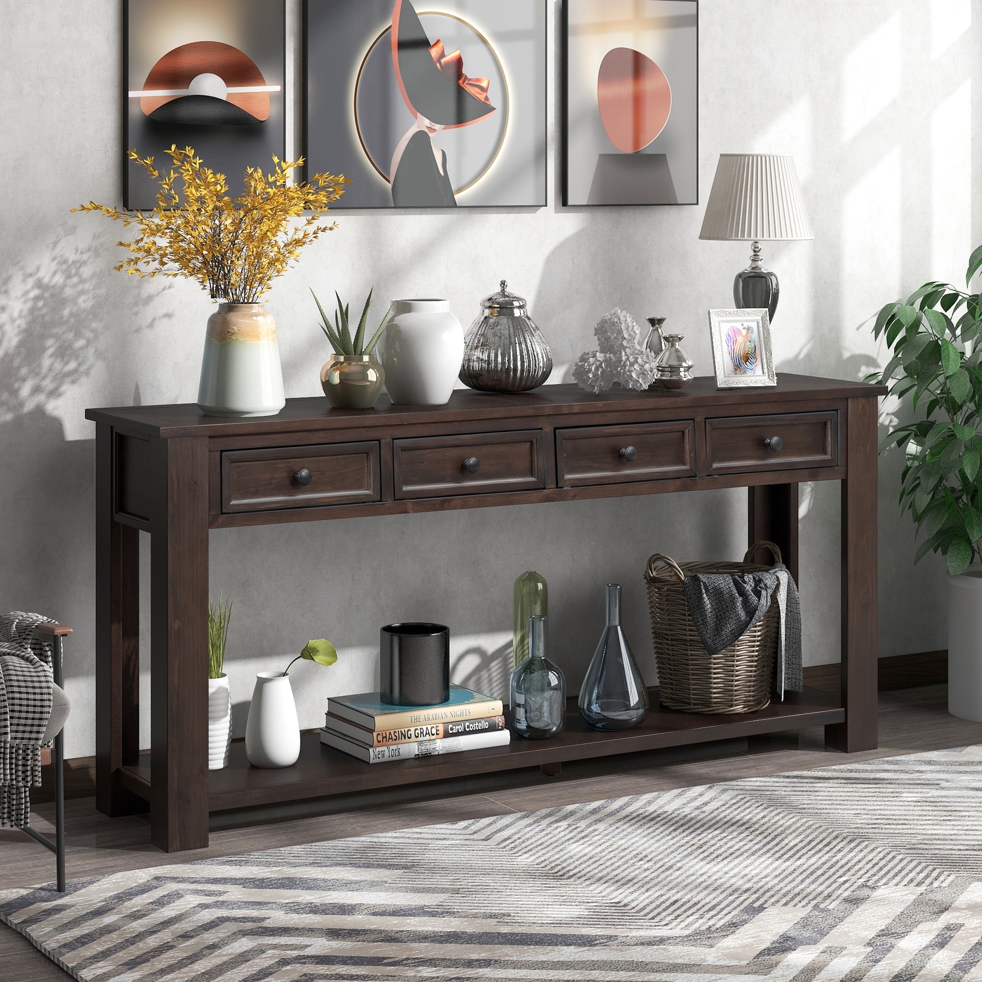 Espresso Finish Console Tables Bed Bath Beyond