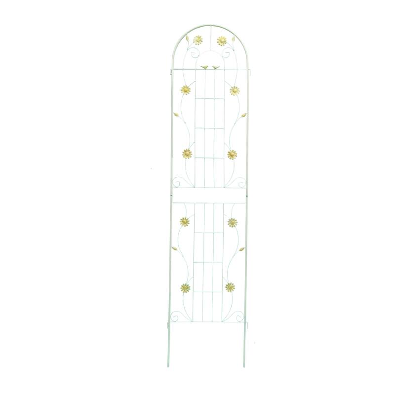 4 Pack Rustproof Metal Garden Trellis