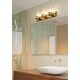 preview thumbnail 2 of 3, Lawson 3 Light Vanity - Rubbed Brass