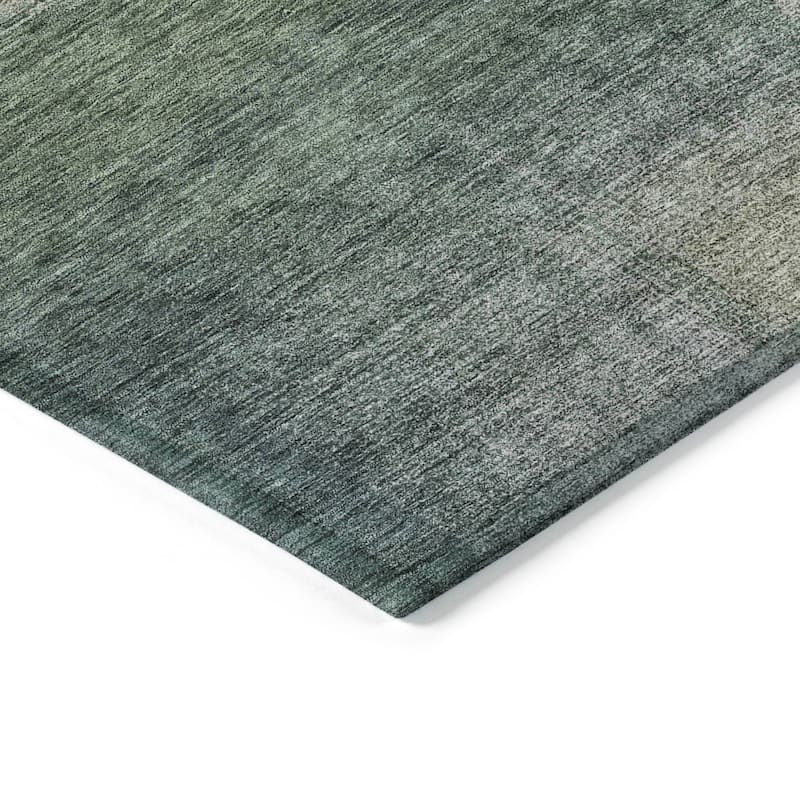 Machine Washable Indoor/ Outdoor Chantille Ombre Rug