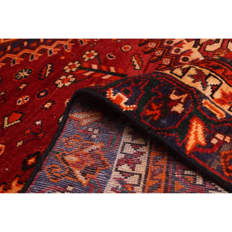 ECARPETGALLERY Hand-knotted Konya Anatolian Red Wool Rug - 6'5 x 9'6