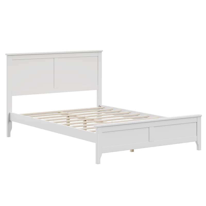Modern Solid Wood Platform Bed