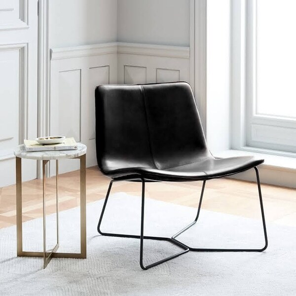 West elm slope shop lounge chair