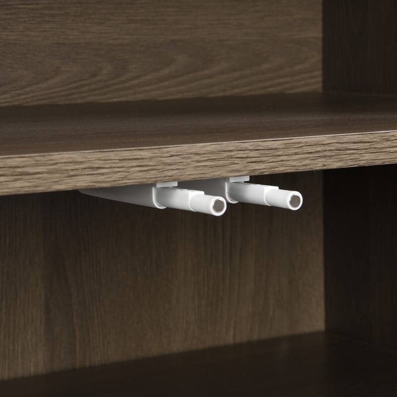 Multi-functional Shoe Bench Entryway with Storage,Padded Seat and Adjustable Shelves