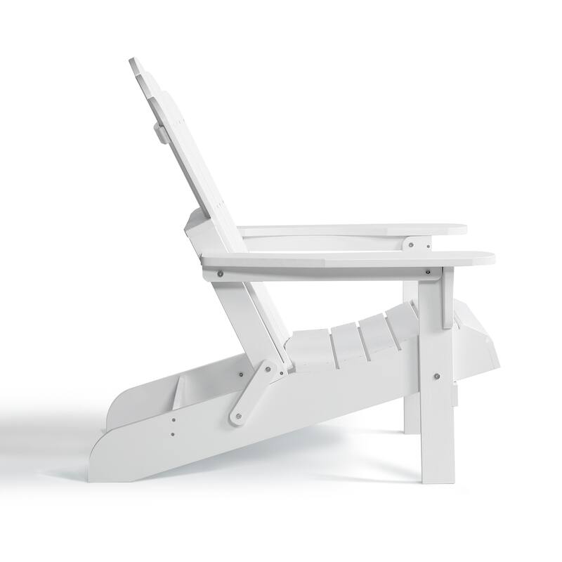 Haven Poly Resin Plastic Folding Adirondack Chair (Set of 2)