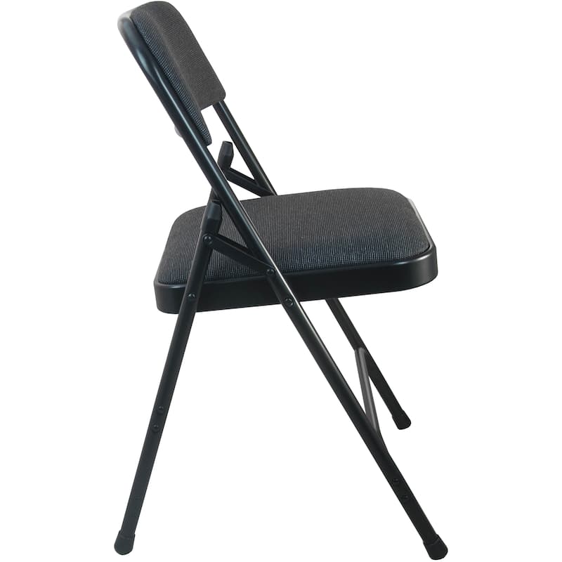 2-pack Advantage Padded Metal Folding Chair - Fabric Seat