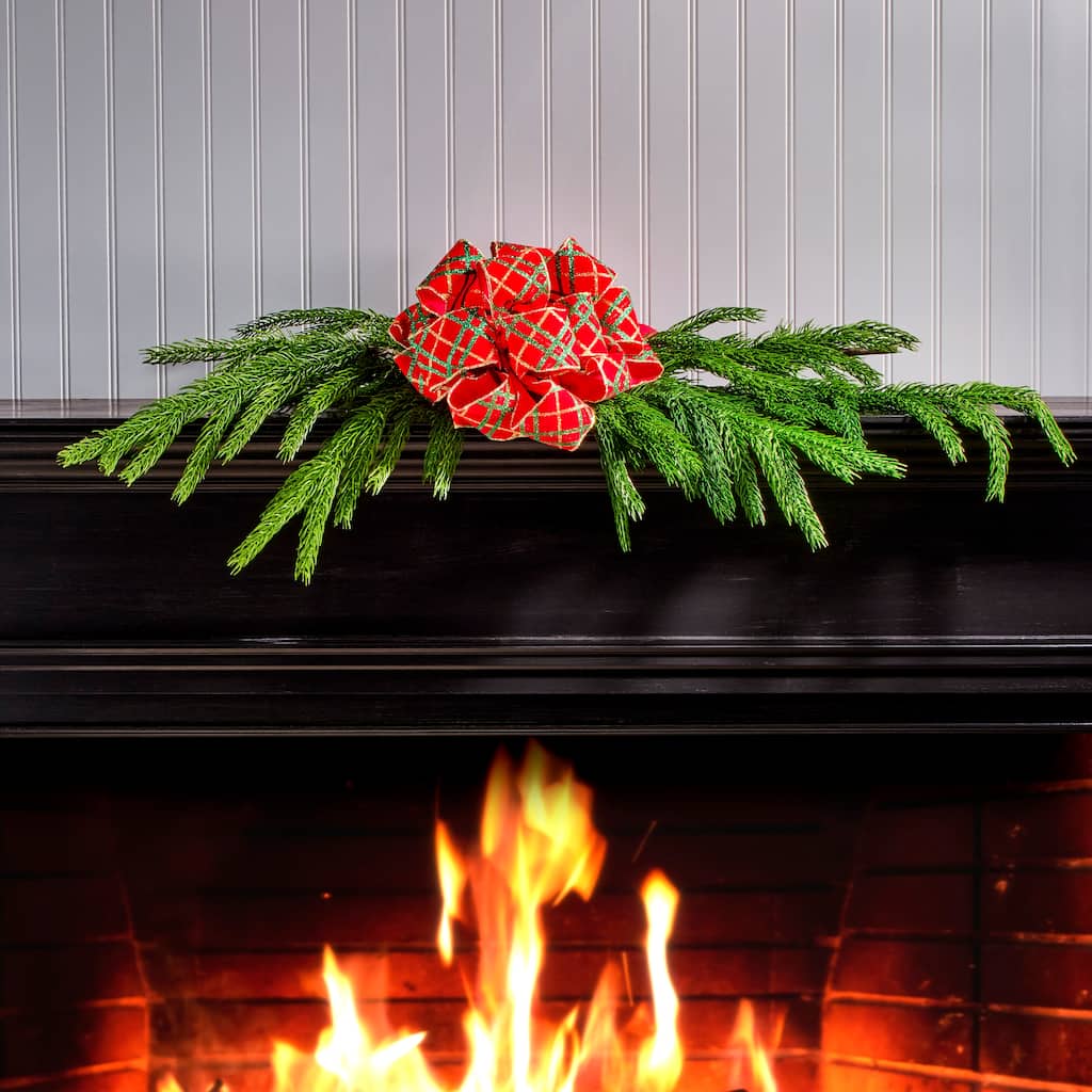 36" Real Touch Forest Norfolk Pine Spray