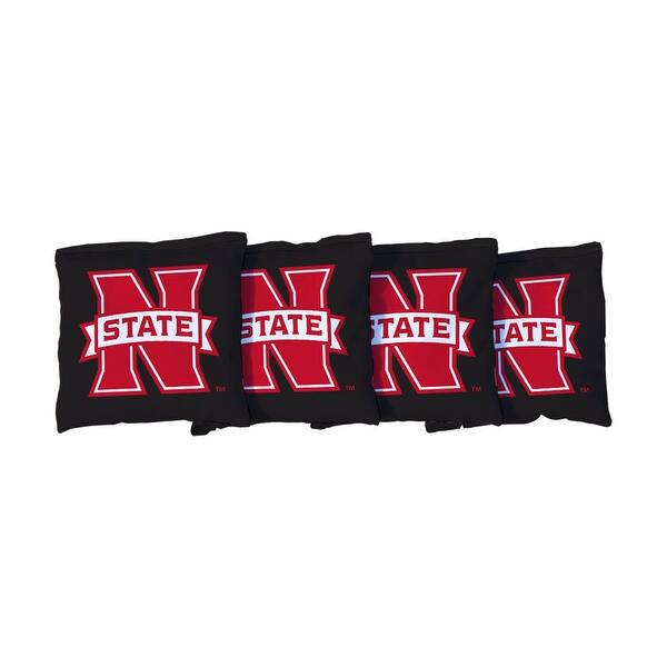 slide 2 of 3, Northwestern Oklahoma State Rangers Black Cornhole Bags All-Weather Resin Filled