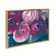 preview thumbnail 28 of 31, Sylvie Pink Flower Bouquet Framed Canvas Wall Art, Gold 18 x 24