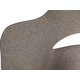 preview thumbnail 46 of 56, Set of 2 Organic Upholstered Fabric Modern Armchairs with Dark Walnut Brown Wooden Legs for Dining Room Office or Accent Chair